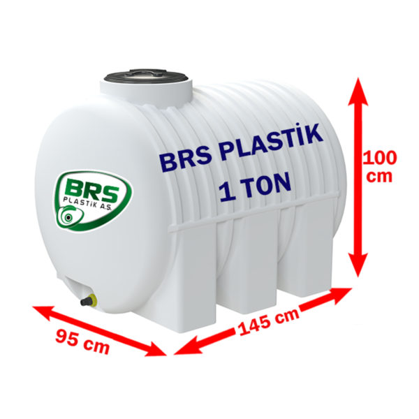 1 Tonluk Yatay Su Deposu