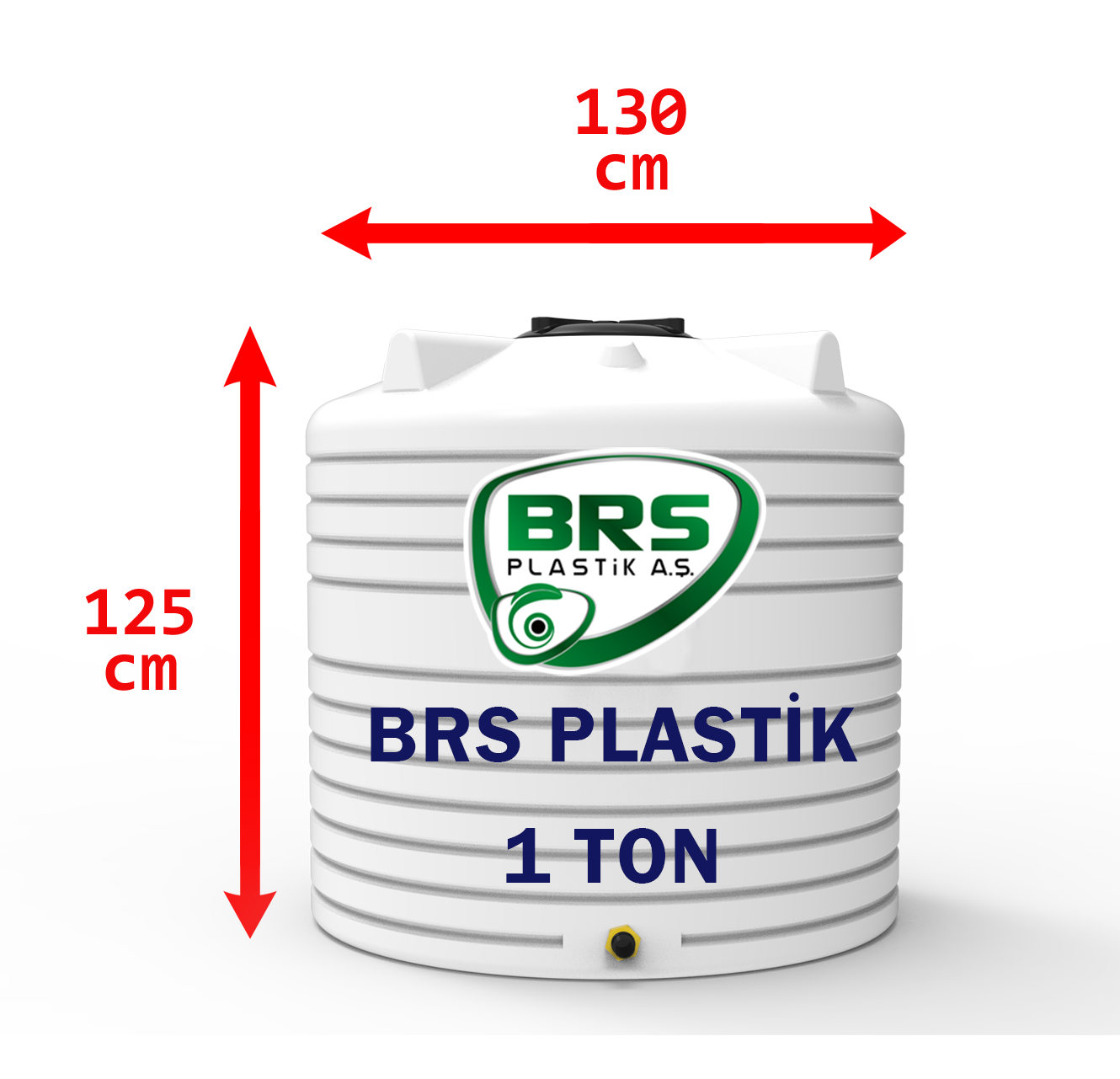 1,5 Ton Plastik Su Deposu