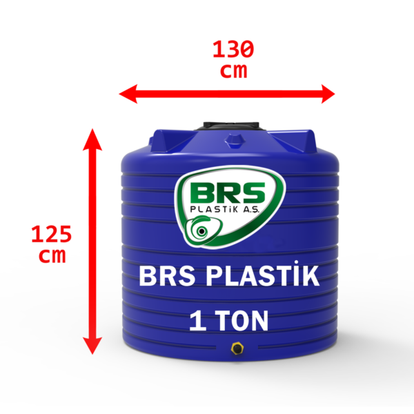 1,5 Tonluk Plastik Su Deposu