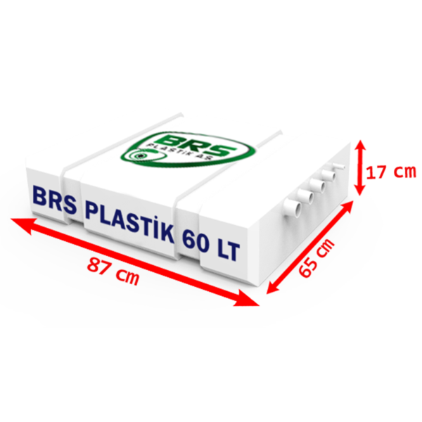 60 Litre Plastik Su Deposu
